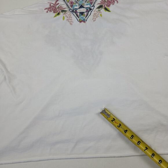 Johnny Was Joy Love Light Poncho Pullover Womens Small Embroidered Boho - Picture 14 of 16